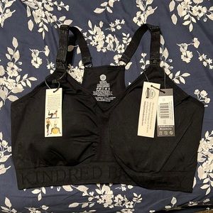 Sublime® Nursing Sports Bra | Black - Large-Busty